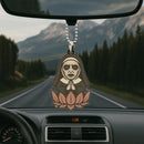 The Nun Valak Horror Meditating Custom Car Ornament Car Accessories Decoration