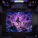 The Pokemon Mewtwo Aura Rectangular Area Rug