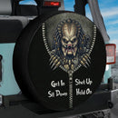 The Predator From The Predator Franchise Zip Get In Shit Down Shut Up Hold On Car Spare Tire Cover
