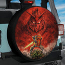 The Shadow Of The Red Gundam Car Spare Tire Cover