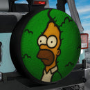 The Simpson Hide Jeep Car Spare Tire Cover