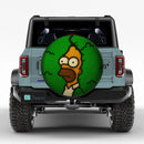 The Simpson Hide Jeep Car Spare Tire Cover