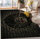 The Terminator T-800 Break Wall Rectangular Area Rug