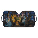 Eevee Evolution Pokemon Anime Custom Car Windshield Sunshades