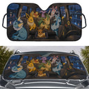 Eevee Evolution Pokemon Anime Custom Car Windshield Sunshades