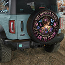 They Whispered To Her I Am The Storm Car Spare Tire Cover