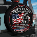 US Army Flag Stands For Freedom Car Spare Tire Cover