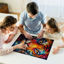 Tiger Digital Painting Jigsaw Puzzle