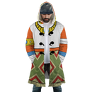 Tikal The Echidna Sonic The Hedgehog Hooded Fleece Cloak Coat