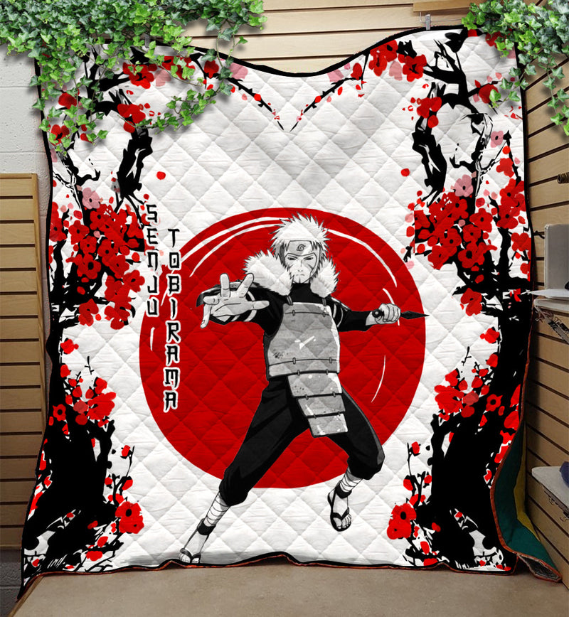 Tobirama Demon Slayer Anime Japan Style Quilt Blanket