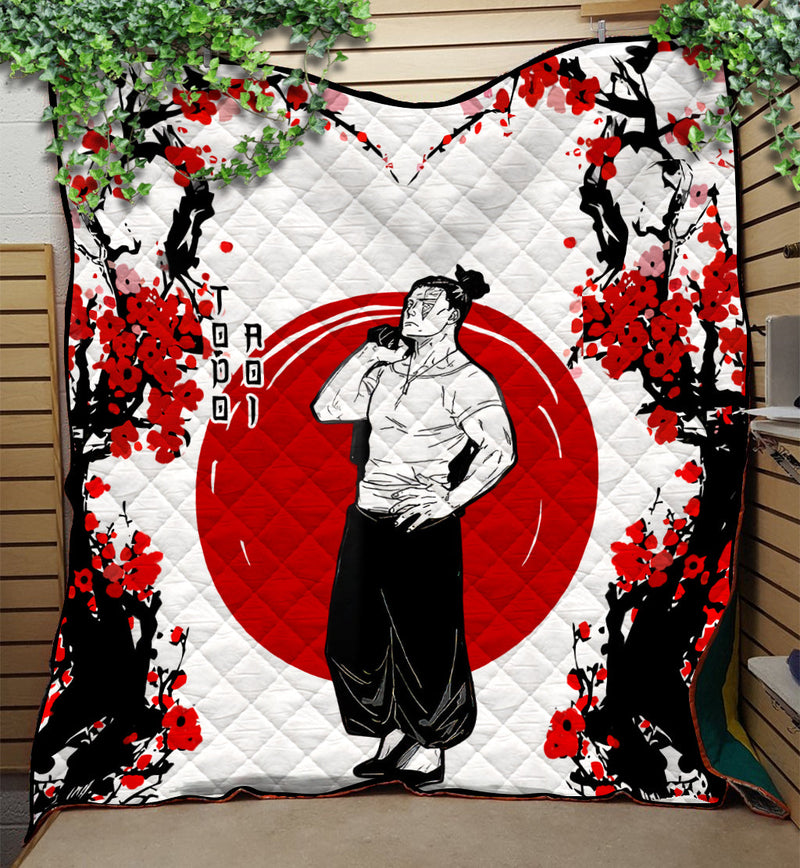 Todo Aoi Jujutsu Kaisen Anime Japan Style Quilt Blanket