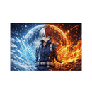 Todoroki My Hero Academia Moon Jigsaw Puzzle