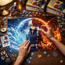 Todoroki My Hero Academia Moon Jigsaw Puzzle