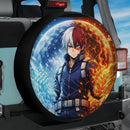 Todoroki Form Anime My Hero Academia Car Spare Tire Cover