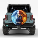 Todoroki Form Anime My Hero Academia Car Spare Tire Cover