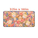 Togepi Pokemon Floral Desk Mat