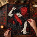 Toji Fushiguro in Amine Jujutsu Kaisen Rectangle Jigsaw Puzzle