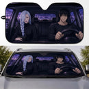 Toji Fushiguro Jujutsu Kaisen Car Auto Sunshades