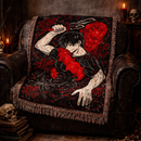 Toji Fushiguro in Amine Jujutsu Kaisen Woven Throw Blanket