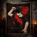 Toji Fushiguro in Amine Jujutsu Kaisen Woven Throw Blanket