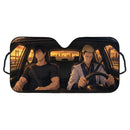 Toji Fushiguro x Naoya Zenin Jujutsu Kaisen Car Auto Sunshades