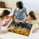 Toothless And Light Fury Stained Glass Jigsaw Puzzle