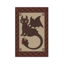 Toothless How To Train Your Dragon Card Jigsaw Puzzle