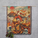 Torchic Combusken Blaziken Pokemon Japan Style Woven Throw Blanket