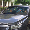 Totodile x Cyndaquil x Chikorita Pokemon Car Auto Sunshades