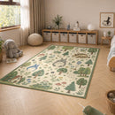 Totoro Ghibli Inspired Rectangular Area Rug