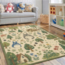 Totoro Ghibli Inspired Rectangular Area Rug