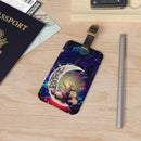 Totoro Ghibli Snorlax Pokemon Love You To The Moon Galaxy Luggage Tag