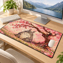 Totoro Ghibli Studio Cherry Blossom Desk Mat