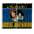 Toy Story Christmas Window Curtain