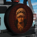 Trafalgar D. Water Law From One Piece Anime Break Wall Jeep Car Spare Tire Cover