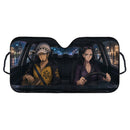 Trafalgar Law X Nico Robin One Piece Car Auto Sunshades