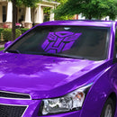 Transformers Mask Purple Custom Car Windshield Sunshades