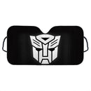 Transformers Mask White Custom Car Windshield Sunshades
