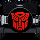 Transformers Prime Logo Pink Orange Spare Tire Cover