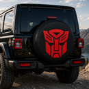 Transformers Prime Logo Pink Orange Spare Tire Cover