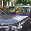 Tree Of Life Stained Glass Custom Car Windshield Sunshades