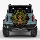 Yggdrasil Tree of Norse Car Spare Tire Cover