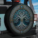 Tree Of Life Viking Symbol Car Spare Tire Cover
