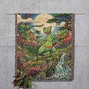 Treecko Grovyle Sceptile Pokemon Japan Style Woven Throw Blanket