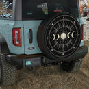 Triple Moon And Sun Mandala Car Spare Tire Cover With Camera Hole