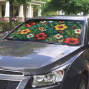 Hibiscus Flower Hawaiian Custom Car Windshield Sunshades