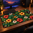Tropical Floral Desk Mat