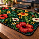 Tropical Floral Desk Mat