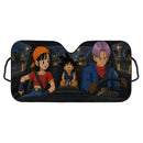 Trunks x Son Goku x Pan Dragon Ball GT Car Auto Sunshades