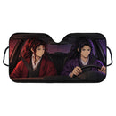 Tsugikuni Yoriichi x Michikatsu Tsugikuni Demon Slayer Custom Car Windshield Sunshades